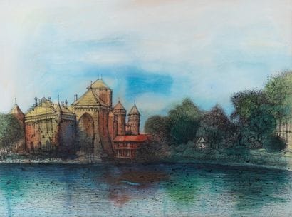 Jean CARZOU (1907–2000) Chillon Castle as...
