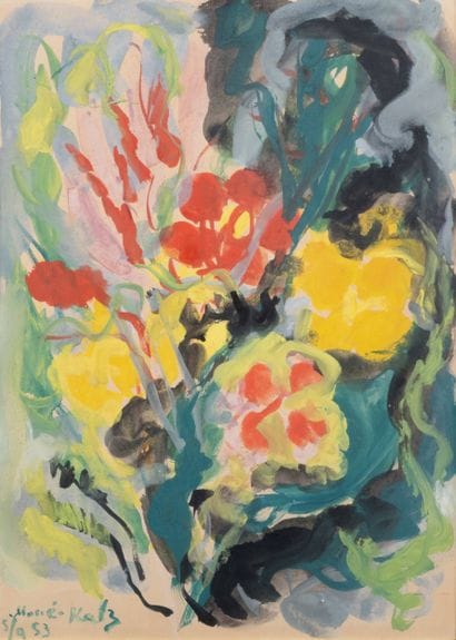MANÉ-KATZ (1894–1962) Bouquet of Flowers...