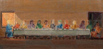 Crikor GARABETIAN (1908–1993) The Last Supper...