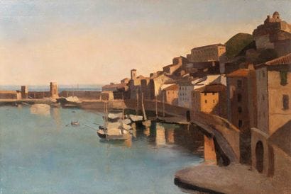 Jean-Baptiste GIBERT (1803–1883) Port Oil...