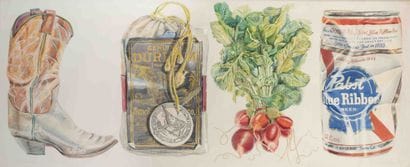 Don NICE (1932–2019) American Predella #2,...