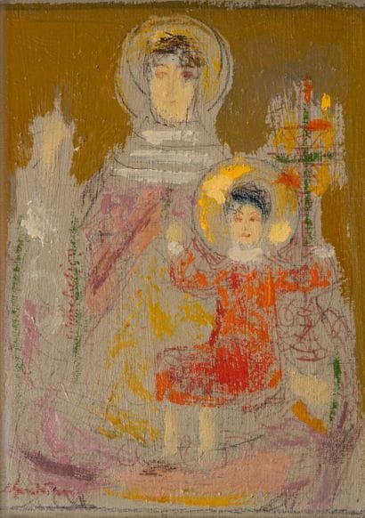 Crikor GARABETIAN (1908–1993) Virgin and...