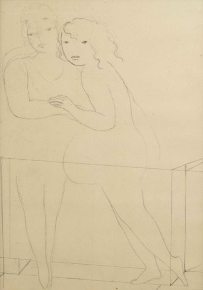 Marie LAURENCIN (1883–1956) Young Girls on...