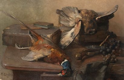 Auguste LEPÈRE (1849–1918) Still Life: Pheasant,...