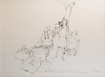 CORRECTION TO THE CATALOG 
Jean JANSEM (1920–2013)
Fruit...