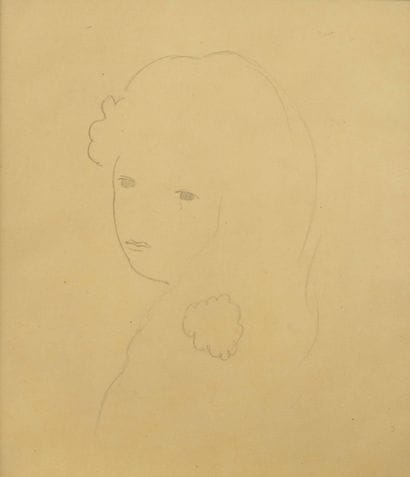 Marie LAURENCIN (1883–1956) Young Girl in...