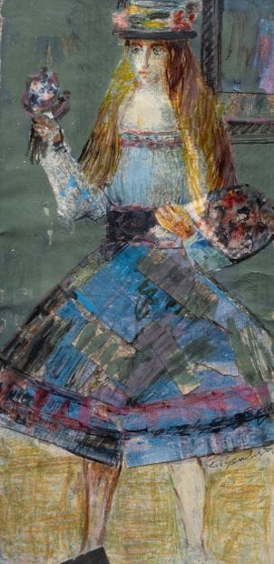 Crikor GARABETIAN (1908–1993) Young Girl...