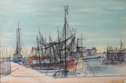 CORRECTION TO THE CATALOG
Jean CARZOU (1907–2000)
Boats...
