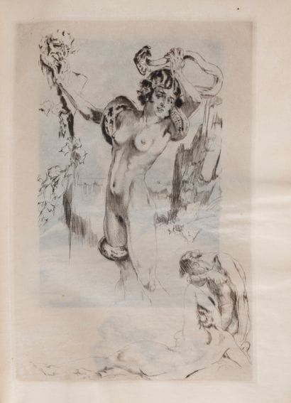 LOBEL-RICHE (Alméry). Luxures. A series consisting...