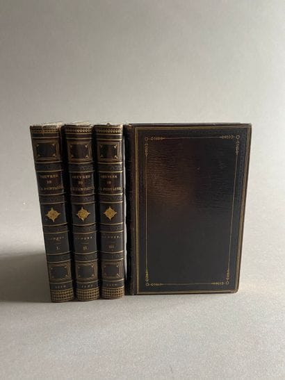 LA FONTAINE (Jean de). Complete Works, illustrated...