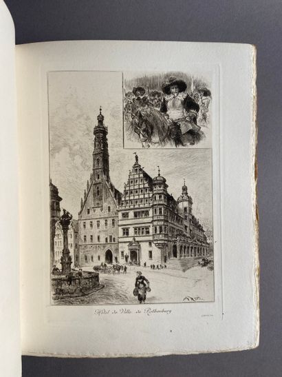 ROBIDA (Albert). Rothenburg, a City of the...
