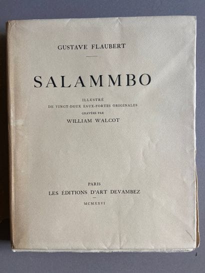 FLAUBERT (Gustave). *Salammbô*. Paris, Éditions...