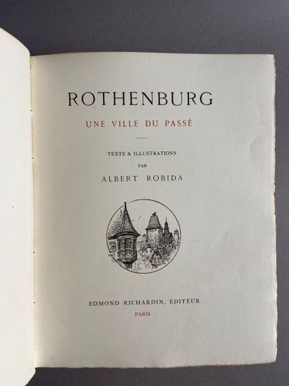 ROBIDA (Albert). Rothenburg, a City of the...