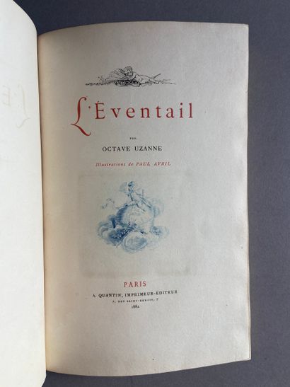 UZANNE (Octave). *L'Éventail*. Illustration...