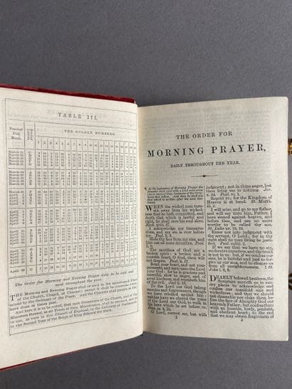 BINDING. — BOOK OF COMMON PRAYER (The). London,...
