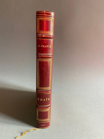 FRANCE (Anatole). Thaïs. Paris, Ferroud,...