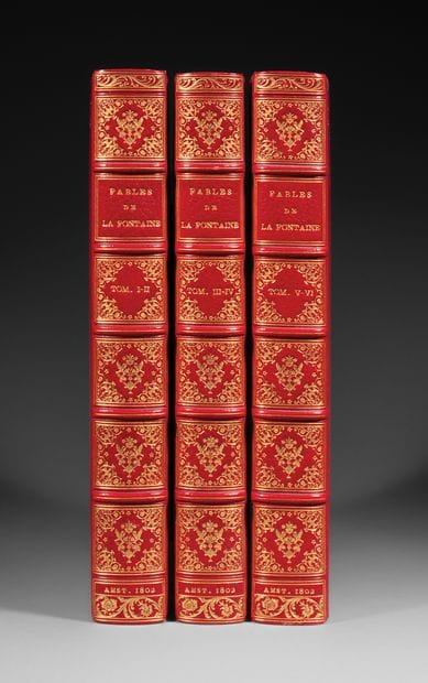 LA FONTAINE (Jean de). Selected Fables, set...