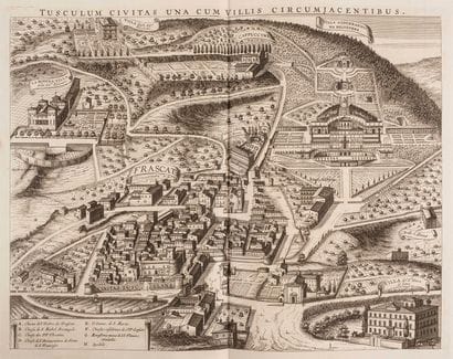 KIRCHER (Athanasius). Latium. Amsterdam:...