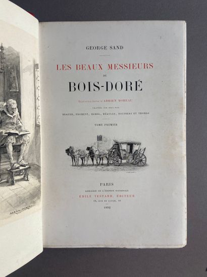 SAND (George). The Gentlemen of Bois-Doré....