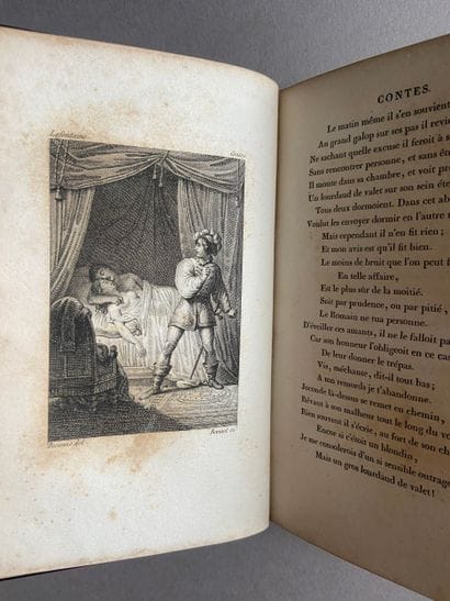 LA FONTAINE (Jean de). Complete Works, illustrated...