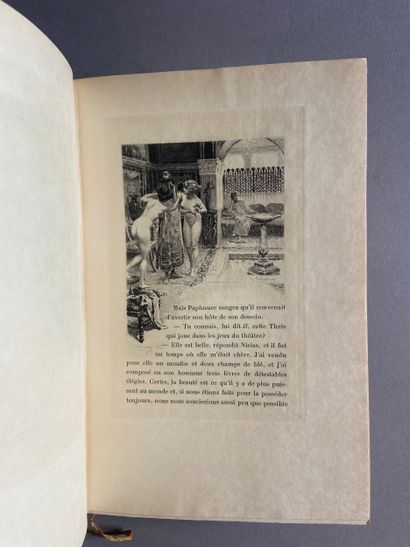 FRANCE (Anatole). Thaïs. Paris, Ferroud,...