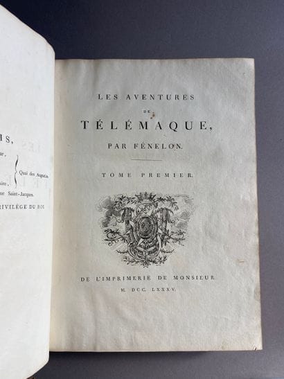 FÉNELON. The Adventures of Telemachus. [Paris],...