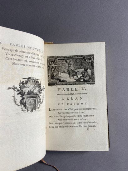 [DORAT]. New Fables. The Hague, and published...