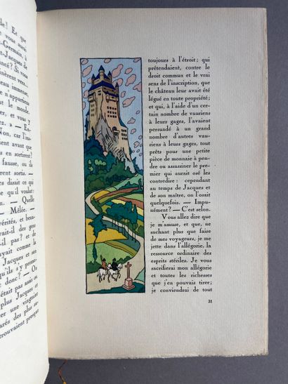 DIDEROT (Denis). Jacques the Fatalist and...