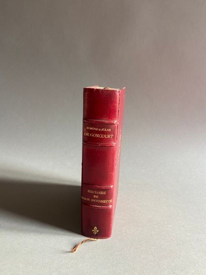 GONCOURT (Edmond and Jules de). The Life...