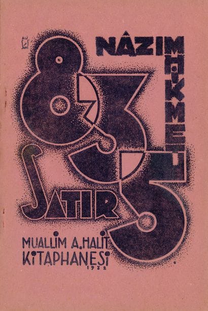 HIKMET Nazim. 835 SATIR. Istanbul, 1932....