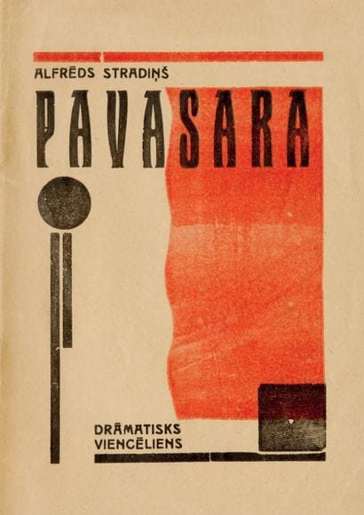 LATVIA
STRADINS, Alfreds. PAVASARA. Riga,...
