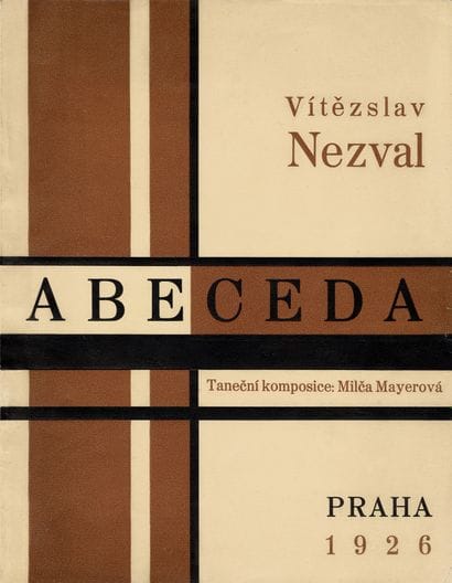 CZECHOSLOVAKIA
NEZVAL, Vitezslav. *ABECEDA*....