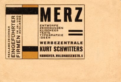 GERMANY [ADVERTISING CARD, PROOF]. MERZ....
