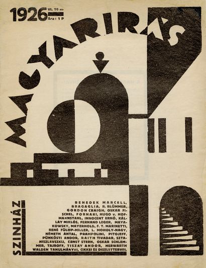 [JOURNAL]. MAGYAR IRÁS. Budapest, No. 6/1926....