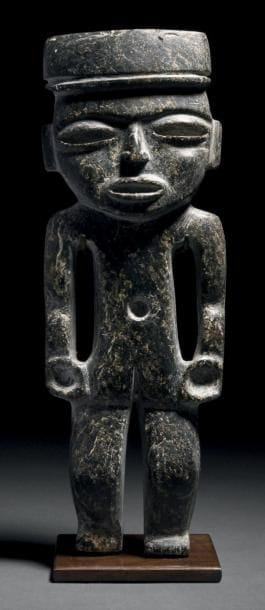 STATUETTE ANTHROPOMORPHE Culture Teotihuacan,...