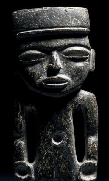STATUETTE ANTHROPOMORPHE Culture Teotihuacan,...