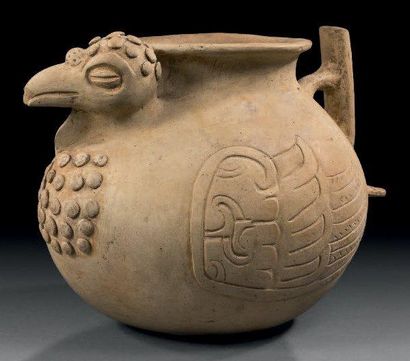 VASE ZOOMORPHE Culture Veracruz, Mexique...