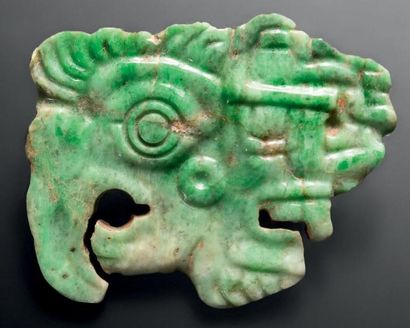 IMPORTANT PENDENTIF ANTHROPOZOOMORPHE Culture...