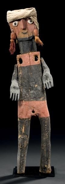 GRAND PERSONNAGE FUNÉRAIRE Culture Chancay,...