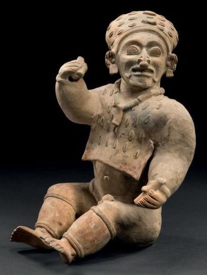 IMPORTANT PERSONNAGE ASSIS Culture Jama-Coaque,...