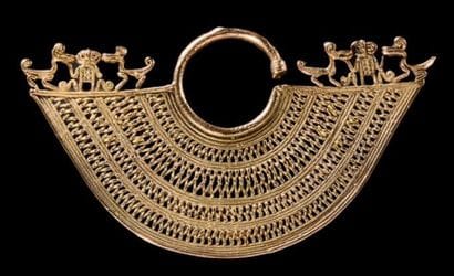 BOUCLE D'OREILLE Culture Sinu, Colombie Vers...