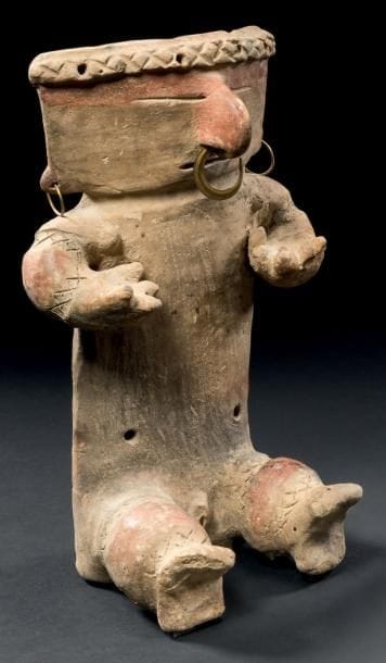 EXCEPTIONNEL «CACIQUE» ASSIS Culture Quimbaya,...