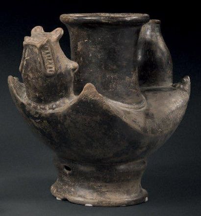 VASE-SAURIEN Culture Tairona, Colombie 800...