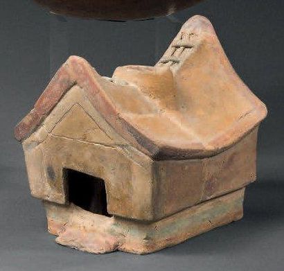 PETITE MAISON EN TERRE CUITE Culture Jama-Coaque,...