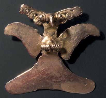 AIGLE-PENDENTIF Culture Diquis, Costa Rica...