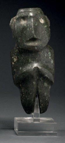 STATUETTE ANTHROPOMORPHE Culture Mezcala,...
