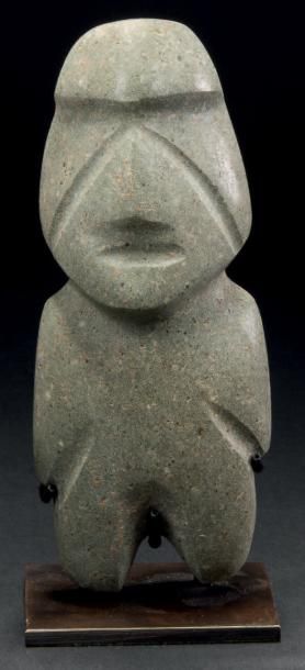 STATUETTE ANTHROPOMORPHE Culture Mezcala,...