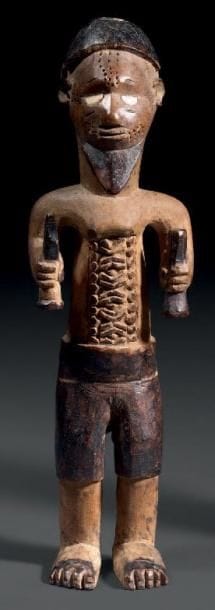 STATUETTE COLON BEMBE, village de Mouyondzi,...