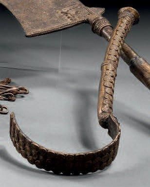 BÂTON DE DANSE, Afrique de l'Ouest Alliage...
