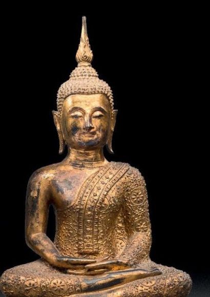 STATUETTE DE BOUDDHA Thaïlande, école de...